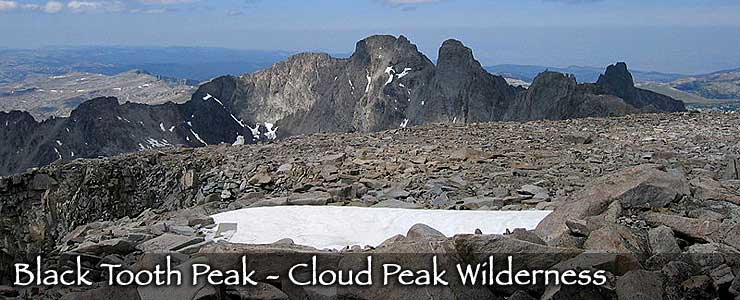 Black Tooth Peak, Cloud Peak Wilderness