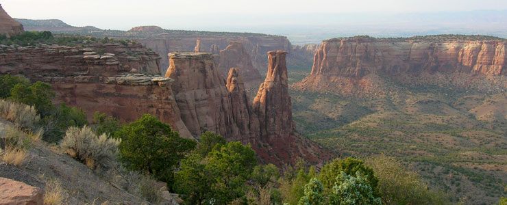 More sandstone formations in Colorado National Monument