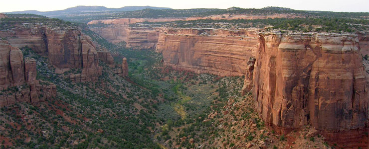 The canyons get narrower in Colorado National Monument