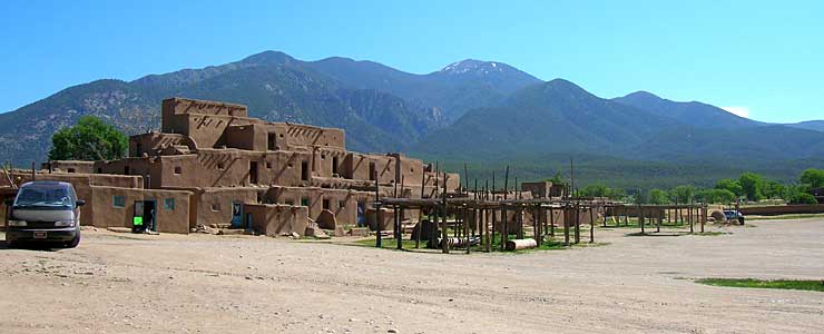 The North House at Taos Pueblo