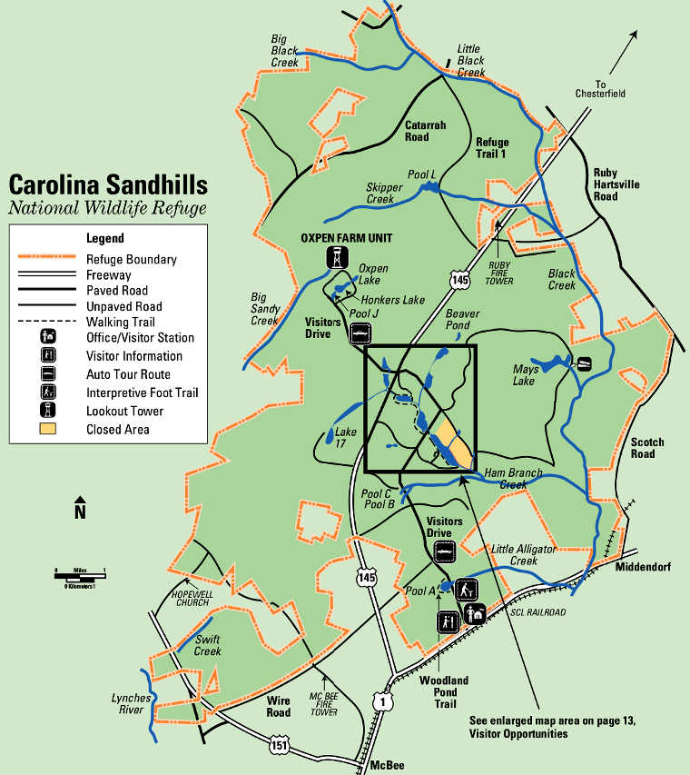 Carolina Sandhills National Wildlife Refuge