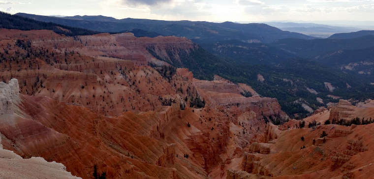 A view from Sunset View Overlook