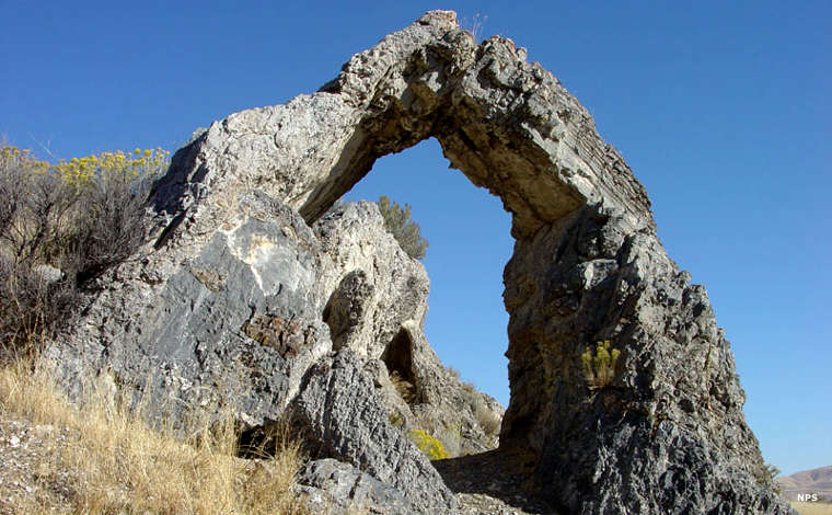 Golden Spike National Historic Site: Chinaman's Arch Chinaman's Arch near Golden Spike National Historic Site