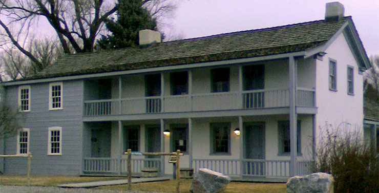 A view of Stagecoach Inn