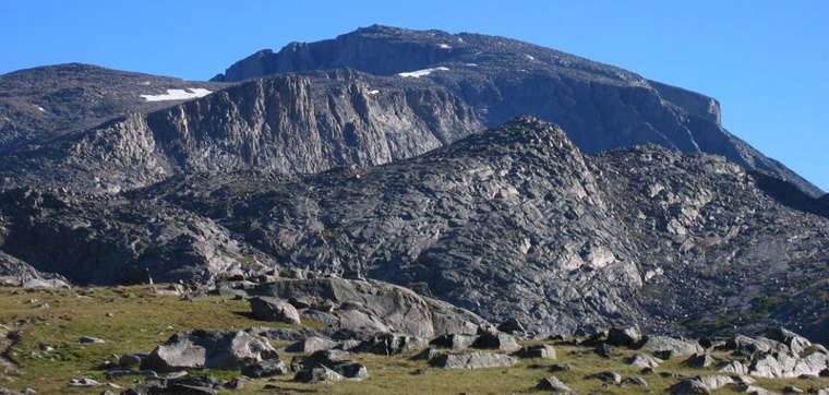 Cloud Peak from Cold Springs Road